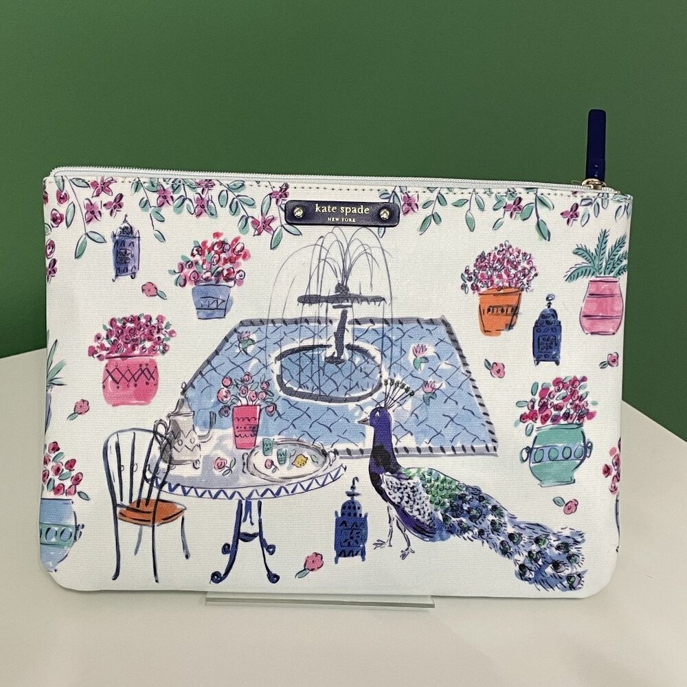 New with Tags: Kate Spade New York Full Plume Gia Clutch - RARE